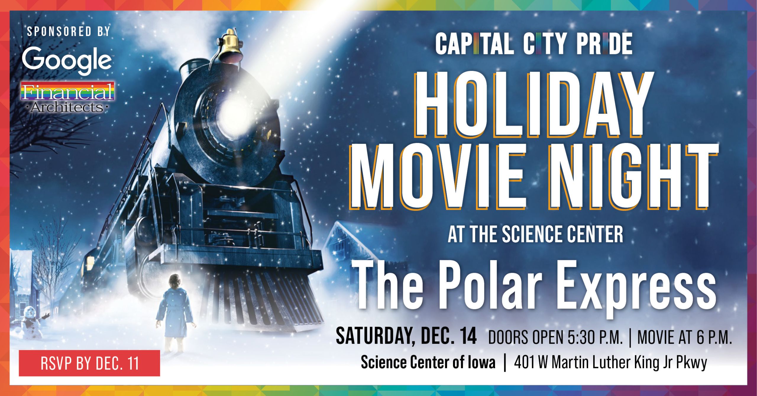 CCP Holiday Movie Night 2024 Polar Express